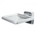 Satin Stainless Steel Soap Dish